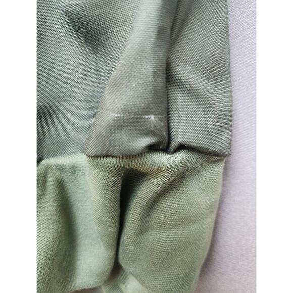 Aviator Pilot Costume Jacket Adult Size Small Full Zip No Pockets Relaxed Fit - Picture 5 of 5